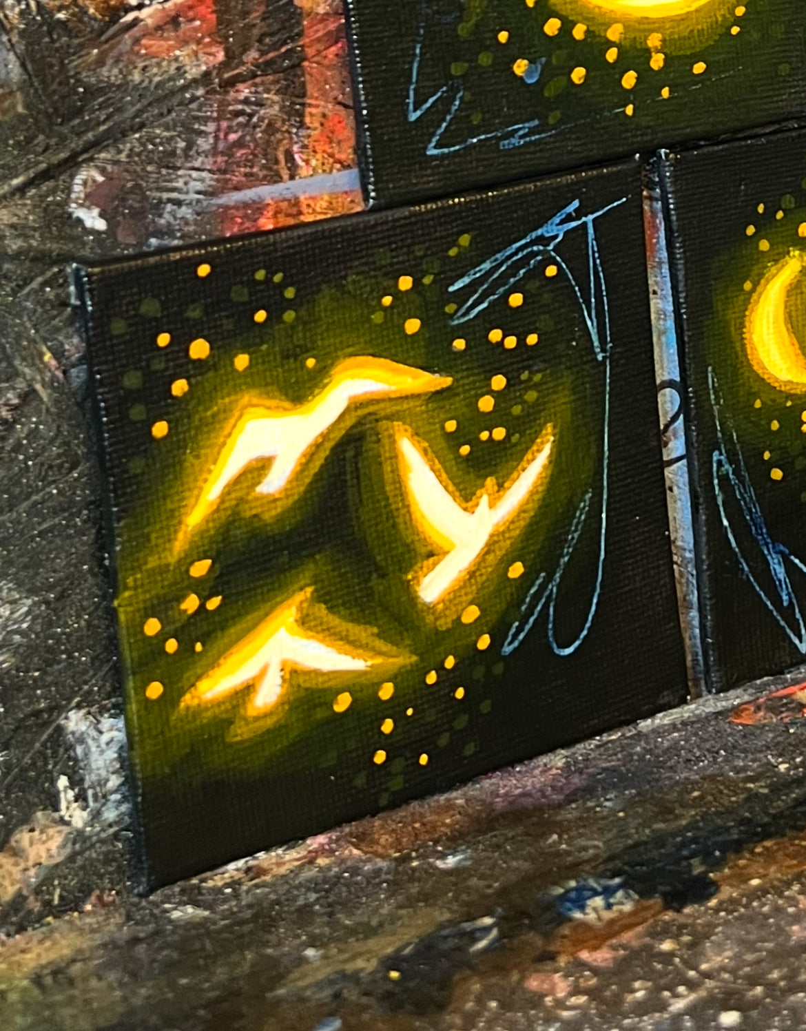 Mini Magnet Paintings