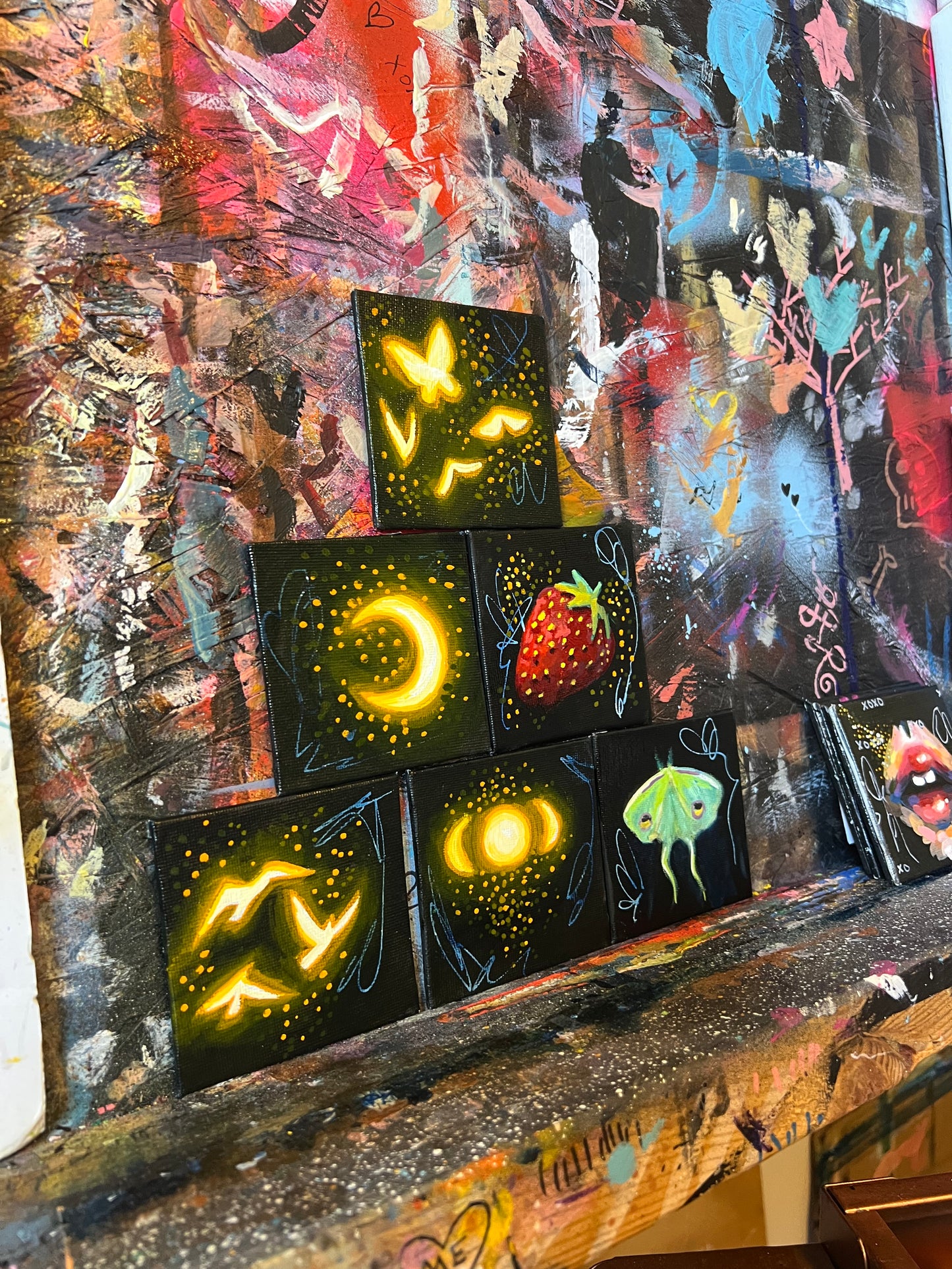 Mini Magnet Paintings