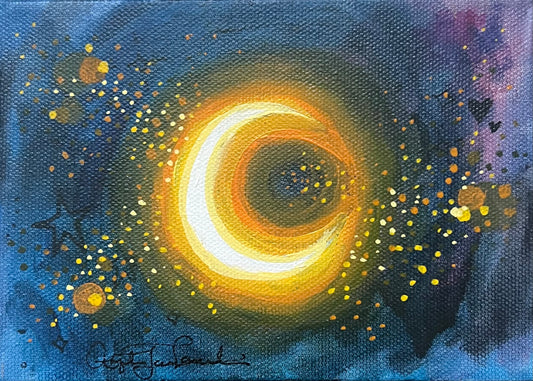 Mini Moon Paintings