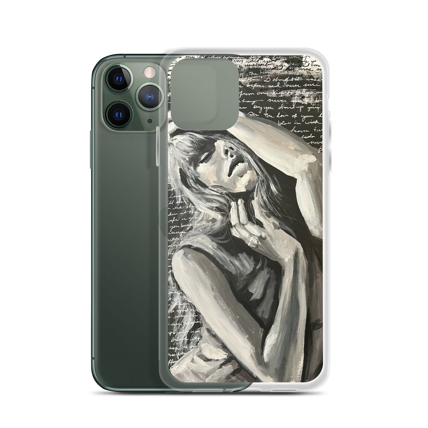 Tortured Poet Clear Case for iPhone®