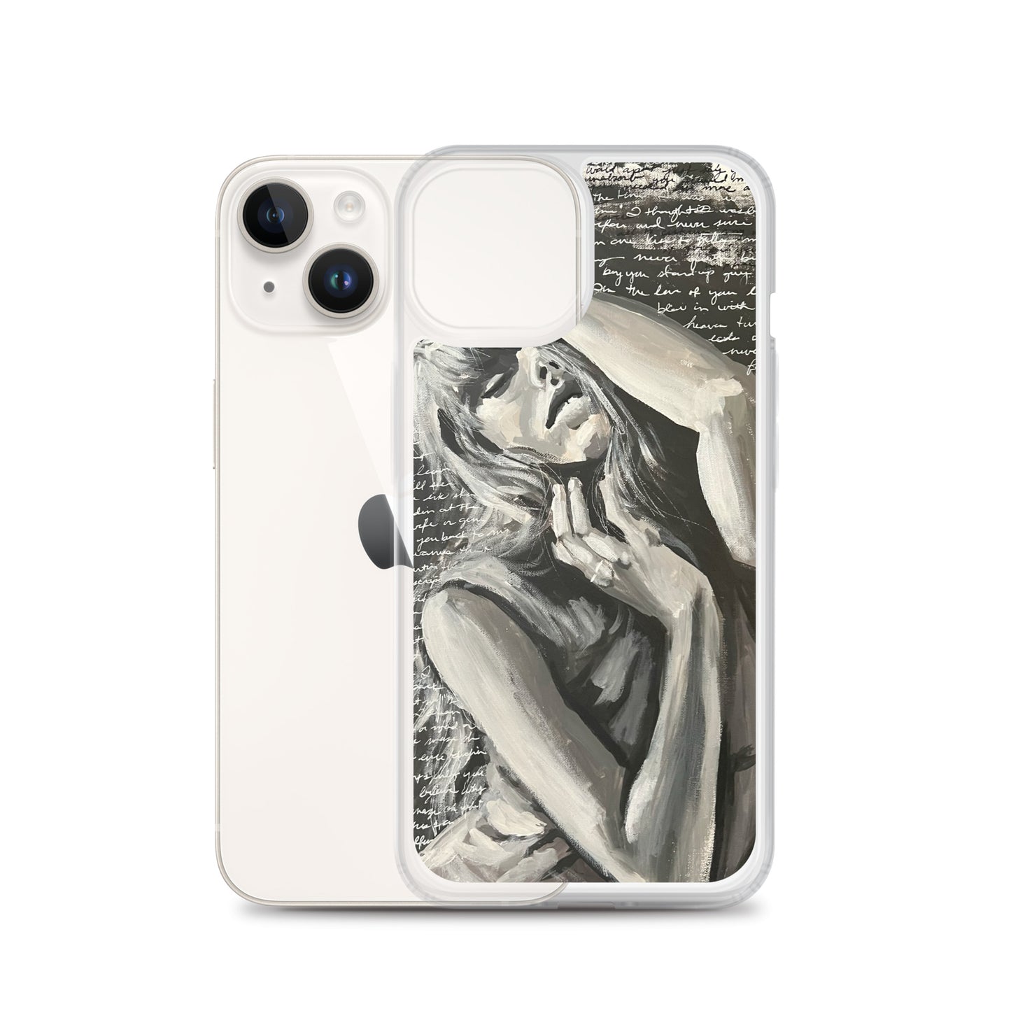 Tortured Poet Clear Case for iPhone®