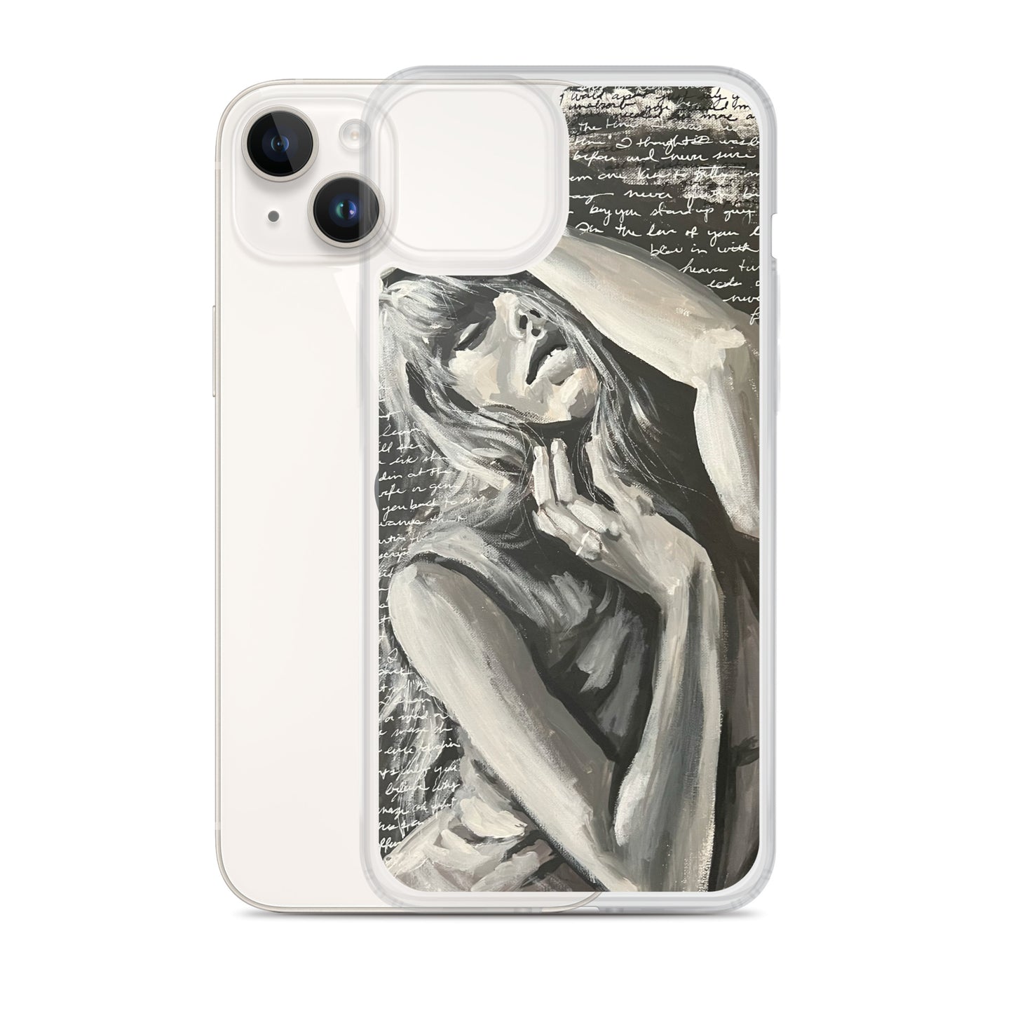 Tortured Poet Clear Case for iPhone®