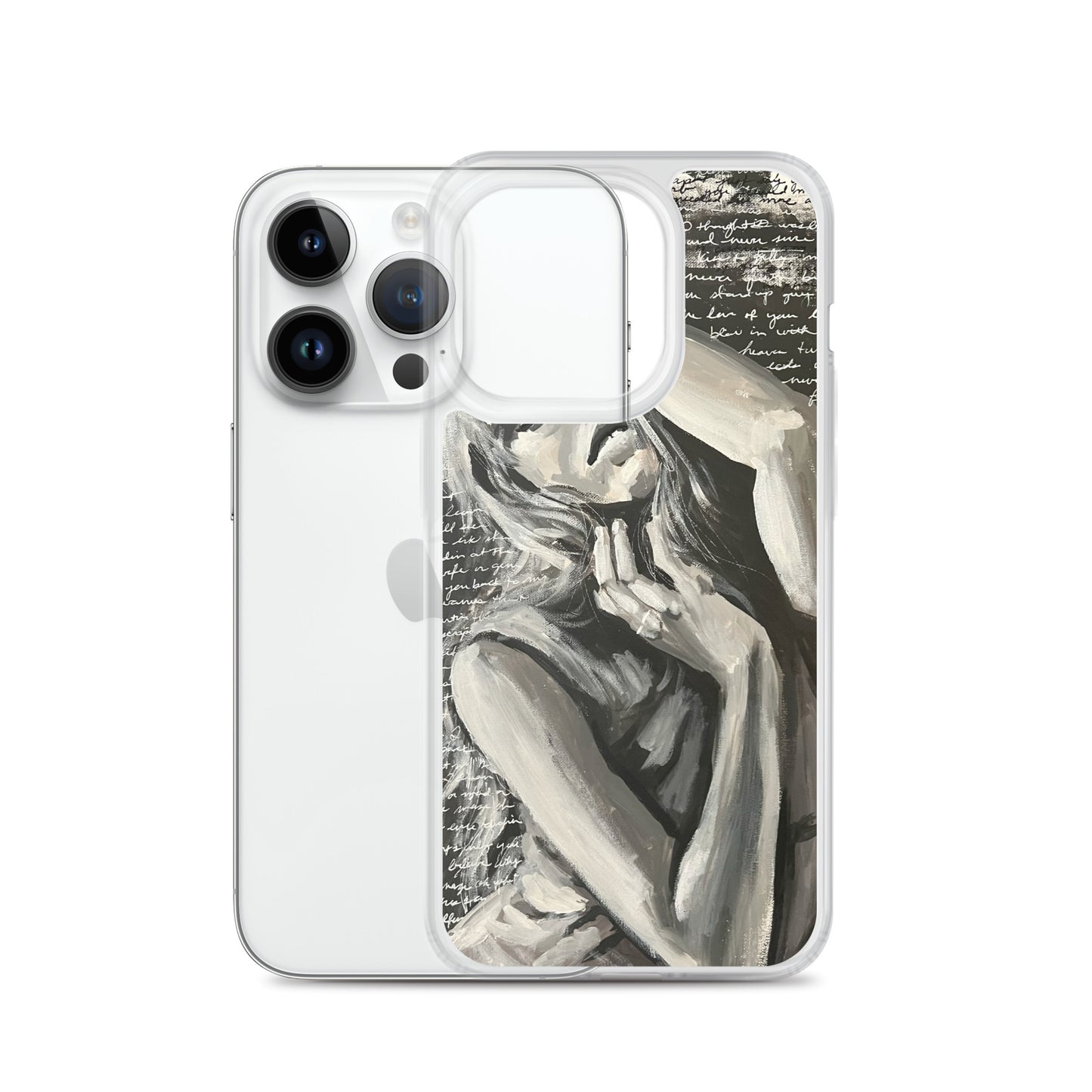 Tortured Poet Clear Case for iPhone®