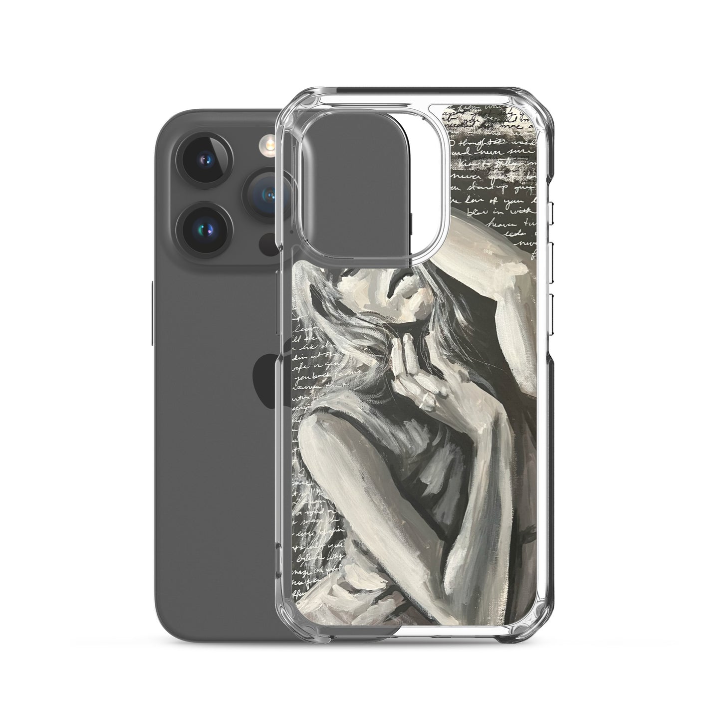 Tortured Poet Clear Case for iPhone®