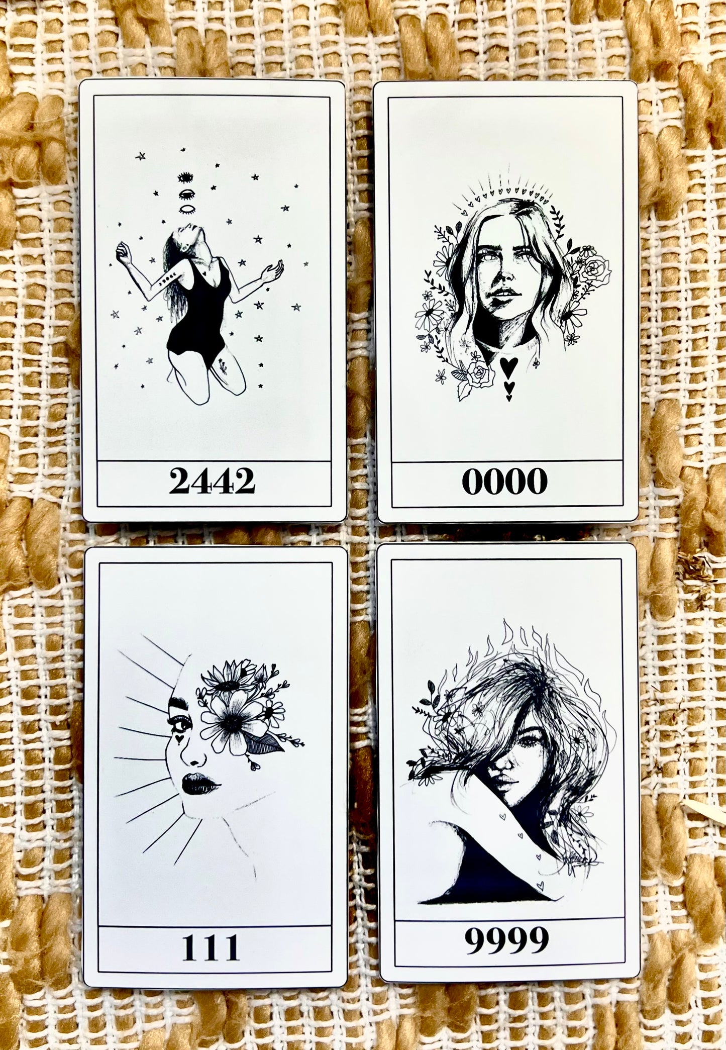 Mystery Mini Angel Number Cards