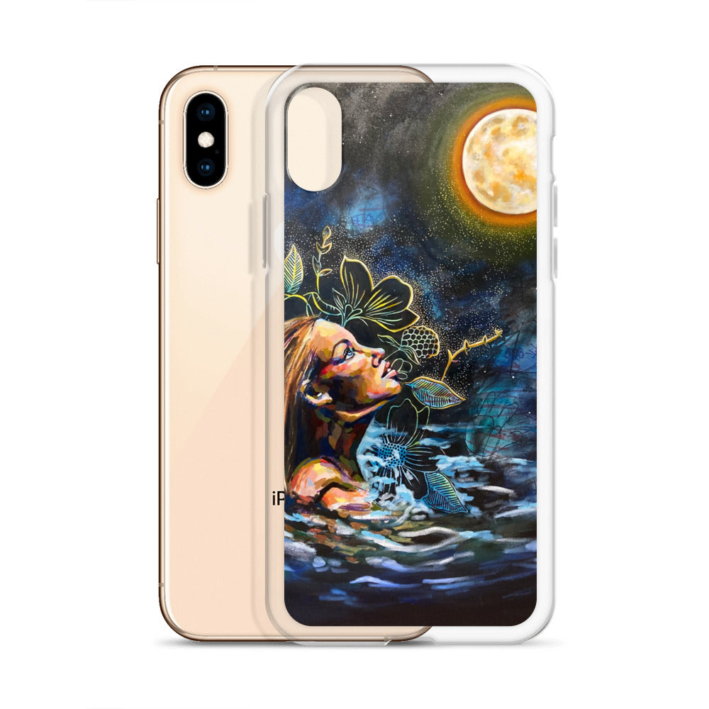 Cathartic Release iPhone Case Angela Jane Lavender